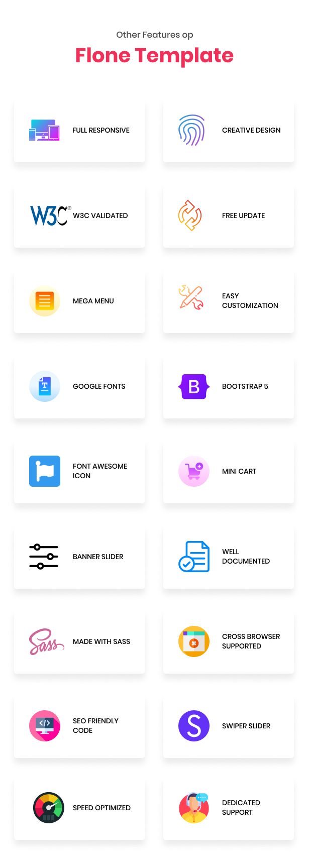 Simple eCommerce Website vue Template