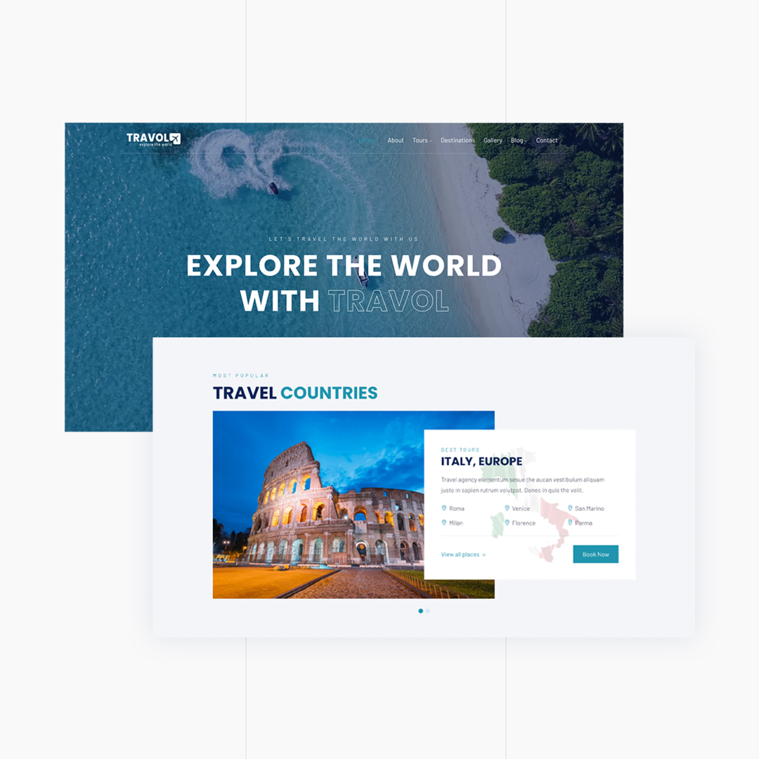 TRAVOL — Travel Agency Template