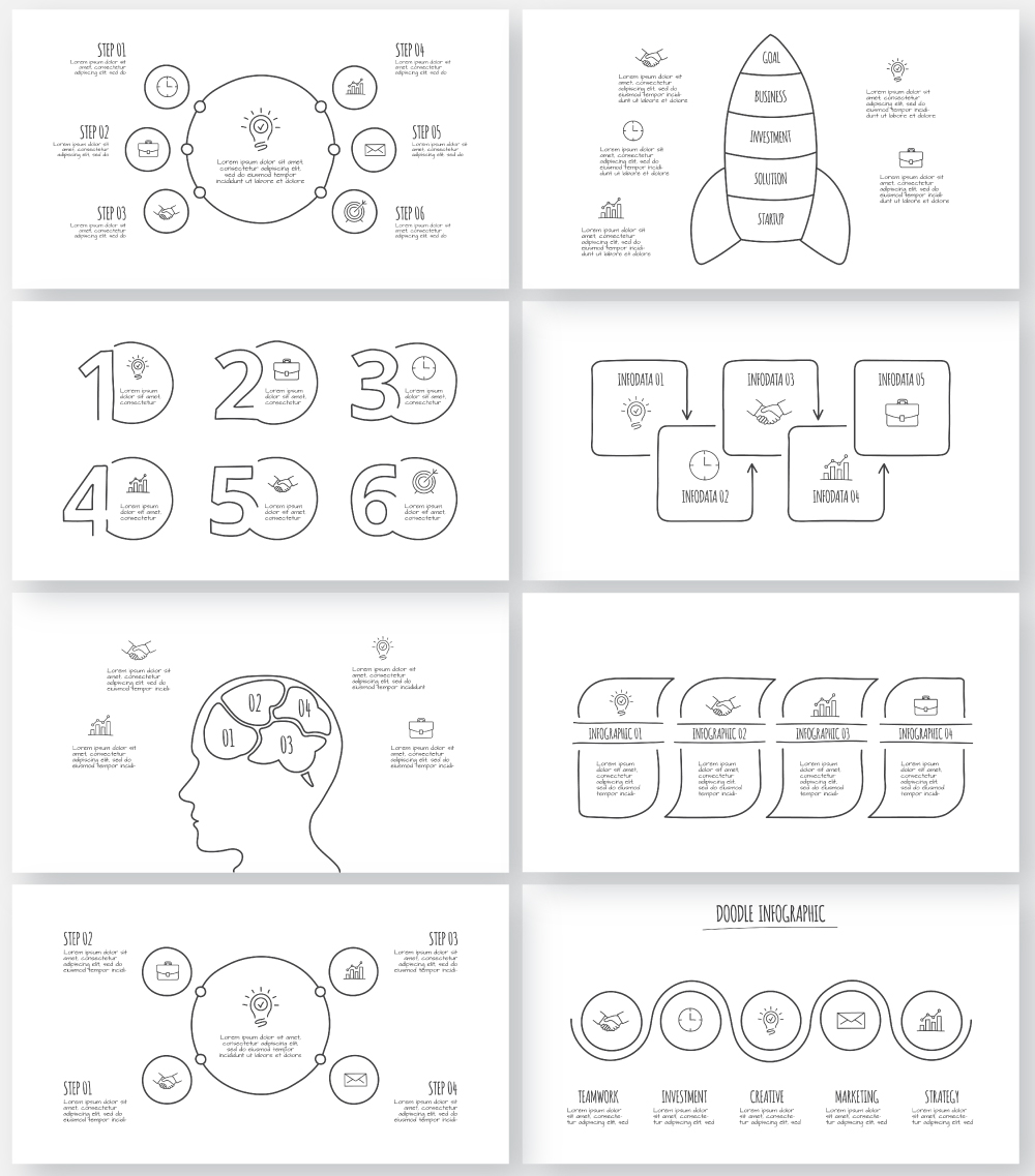 Multipurpose Infographics PowerPoint Templates v.4.8 - 115