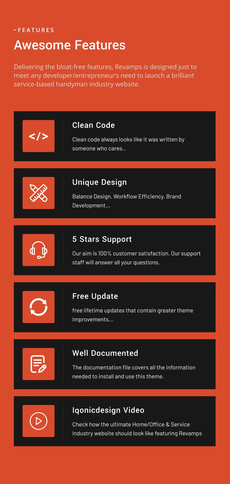 Revamps - Handyman Service WordPress Theme - 26