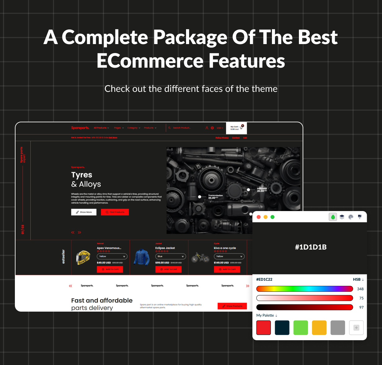 Spareparts - Auto Parts & Car Accessories Shopify 2.0 Theme - 19