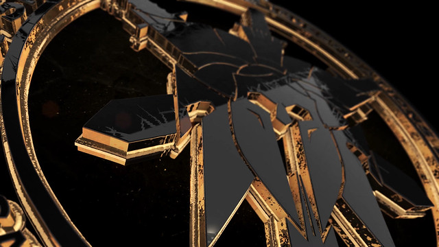 Gold Black And Shine Logo Reveal - 4
