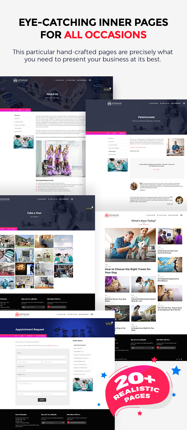 Vethouse - Pet Care & Veterinary Theme - 10