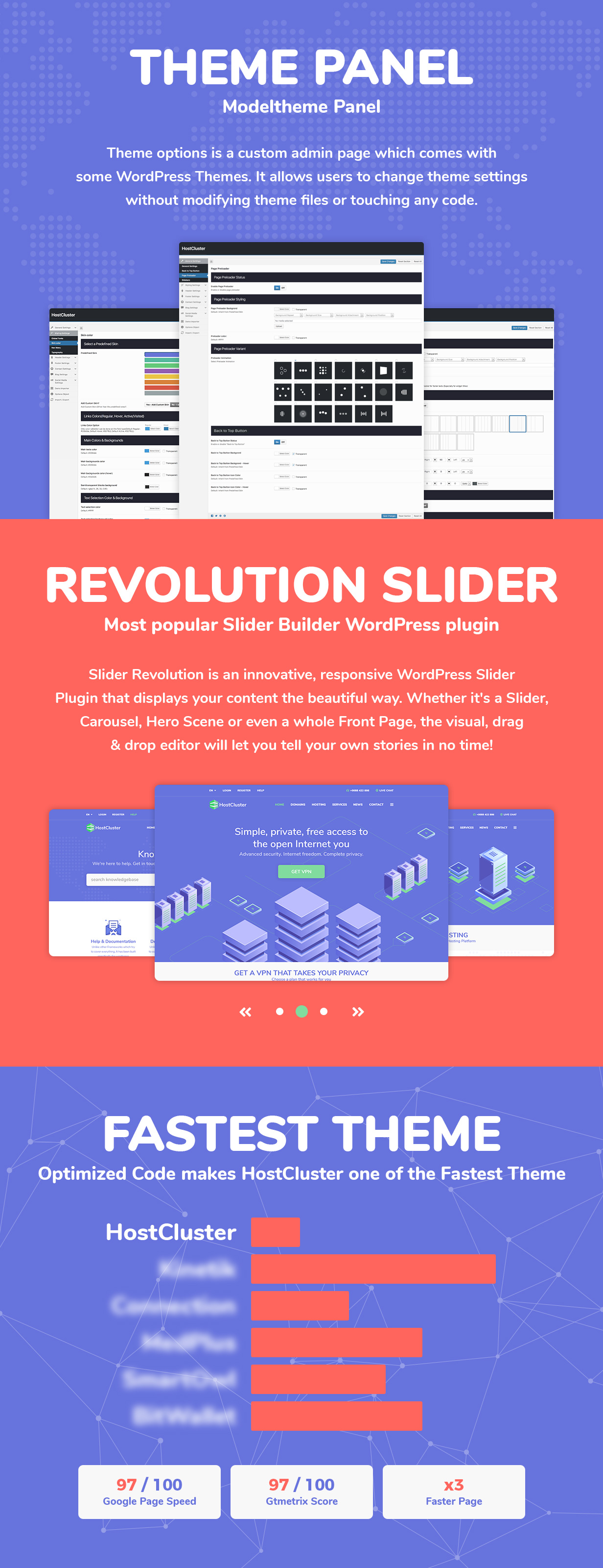 HostCluster - WHMCS Hosting WordPress Theme - 6