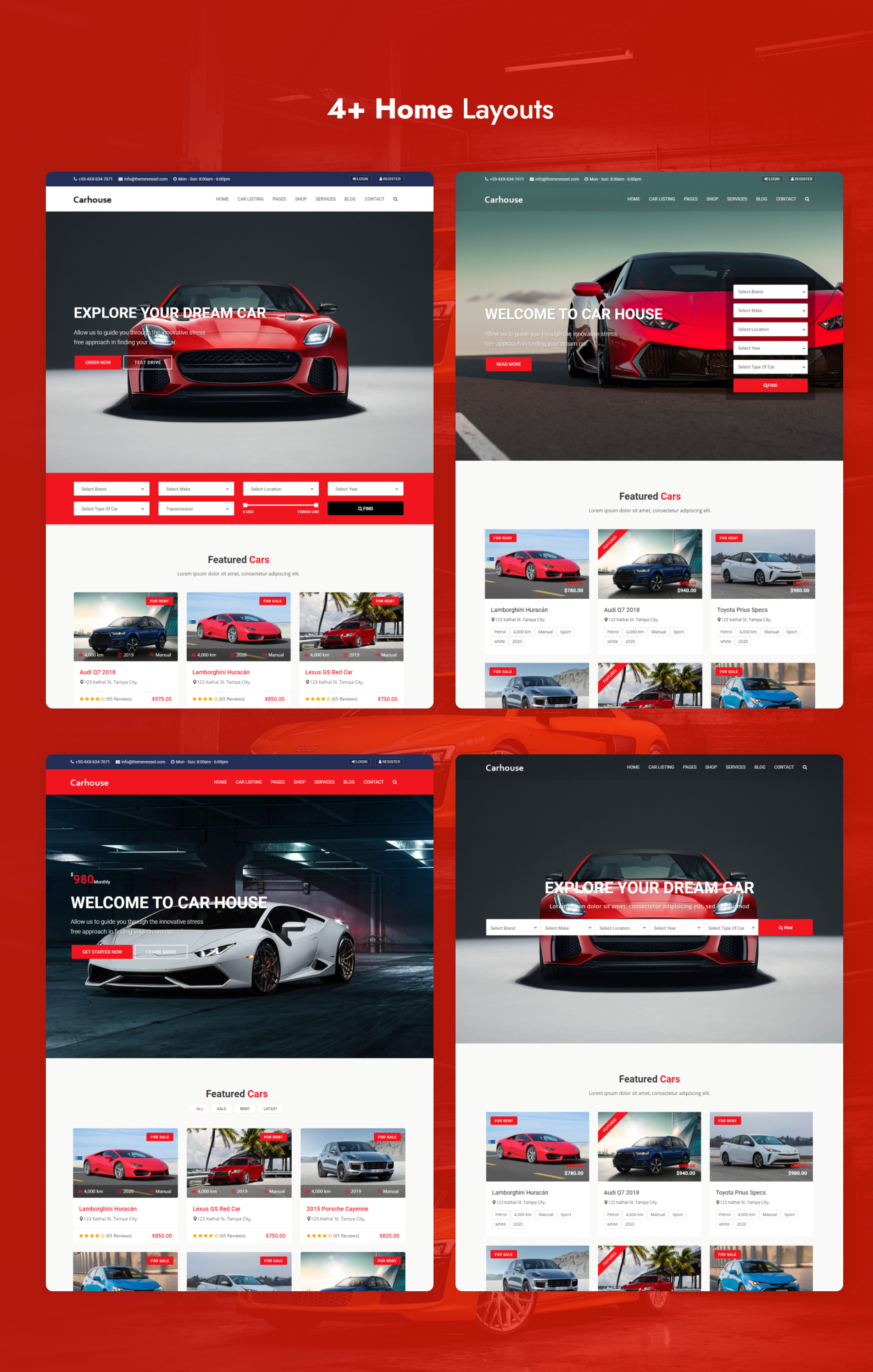 Car House - Automobile HTML5 Template - 7