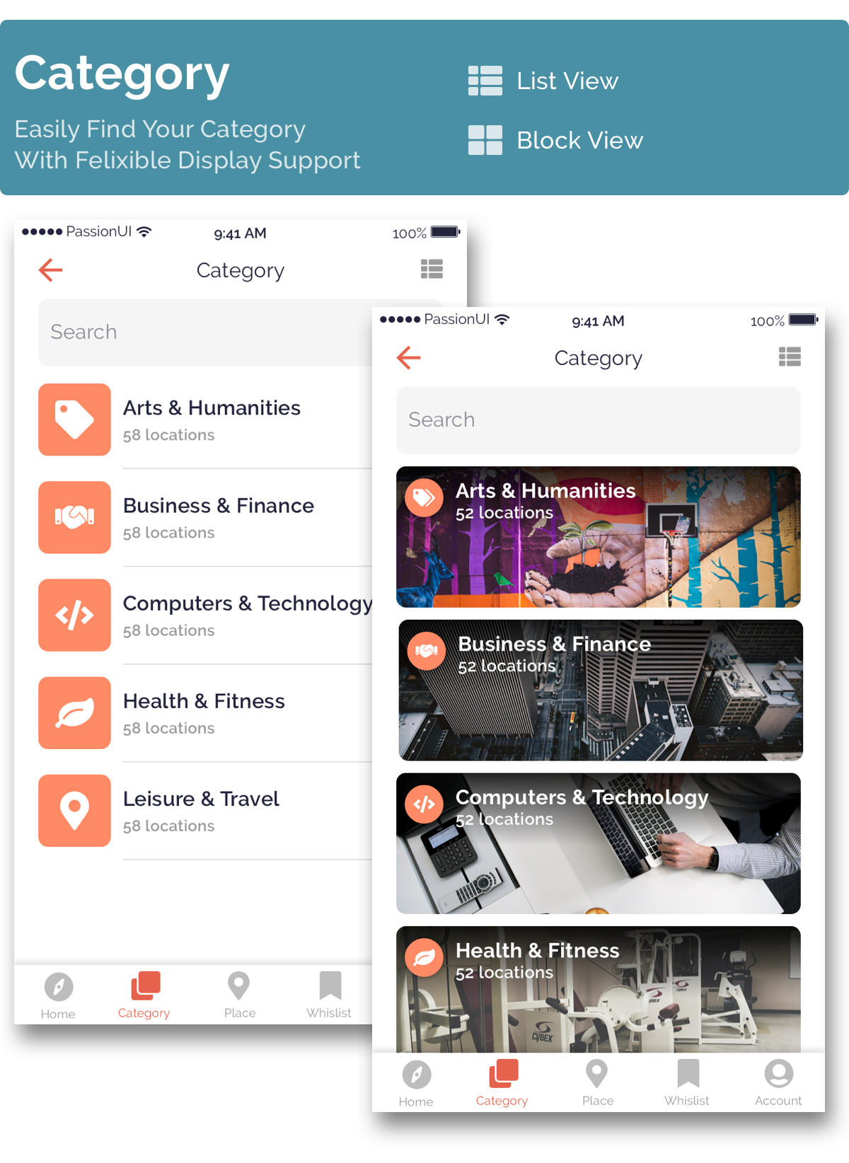 Listar - React Native directory listing app template - 3