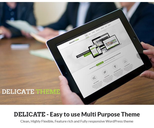 Delicate | Multipurpose WordPress - 1