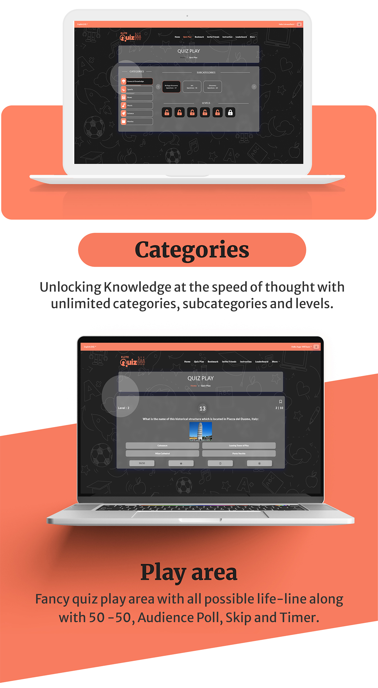 Elite Quiz - Trivia Quiz | Quiz Game - Web Version - 7