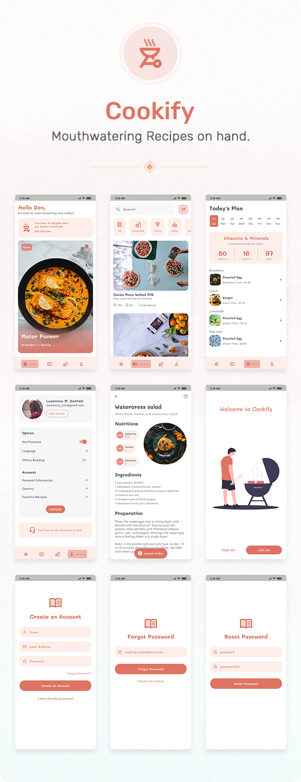 FlutKit - Flutter & Figma UI Kit - 4