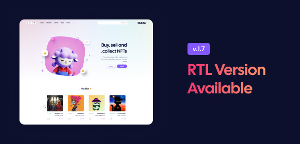 Xhibiter | NFT Marketplace HTML Template
