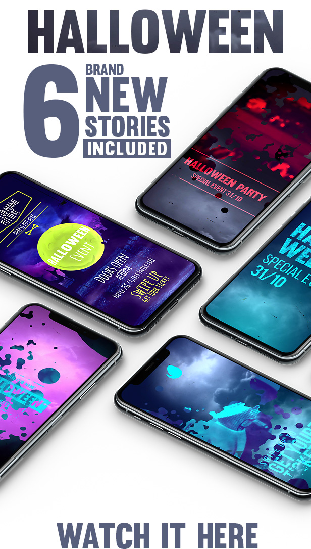 Favorite IGTV Brand New Halloween Stories Pack