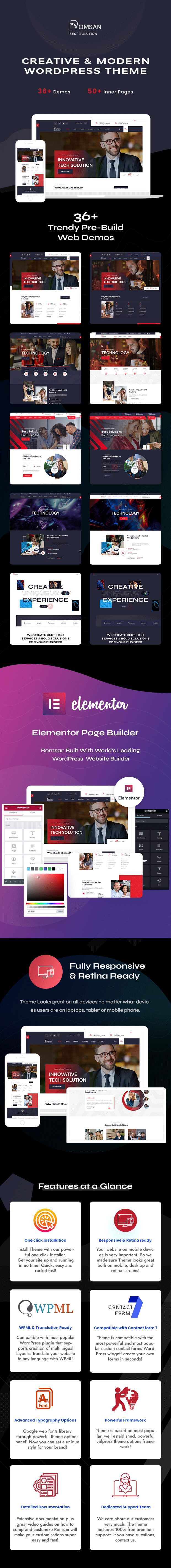 Romsan - Agency & Consulting Services WordPress Theme - 2