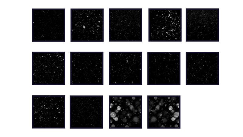 200+圣诞新年晚会倒计时活动演示视频转场烟花粒子图标元素背景包-AE扩展脚本