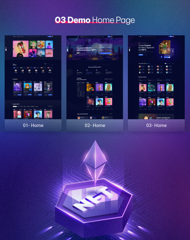 Bitakon – NFT Marketplace HTML5 Template - 2
