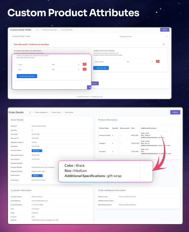 MessOrder – AI Powered Messenger Chat-to-Order Auto Conversion & Dashboard Order Storage (SaaS) - 8
