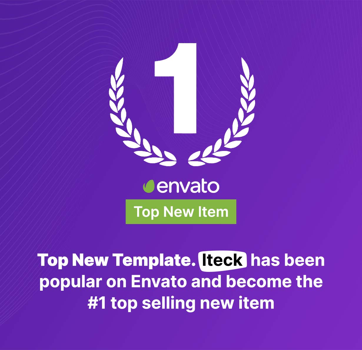 Iteck HTML template preview showcase