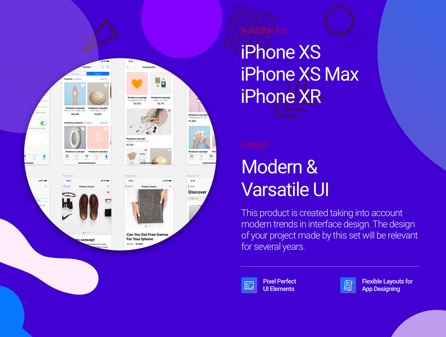 Prototype 86 Template UX/UI Kit - 3