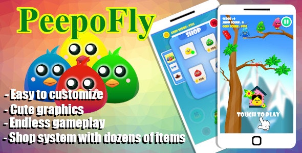 Peepo Fly Unity Game