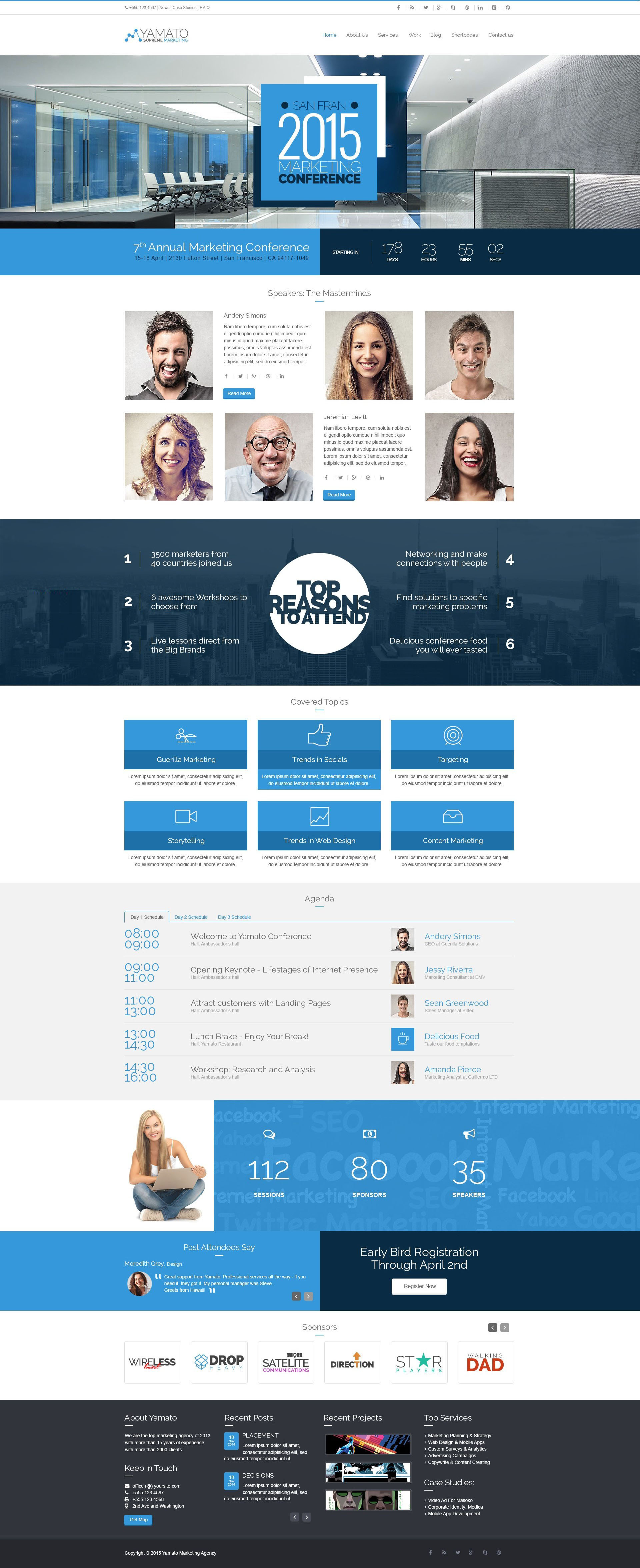 YAMATO - Corporate Marketing WordPress Theme - 8