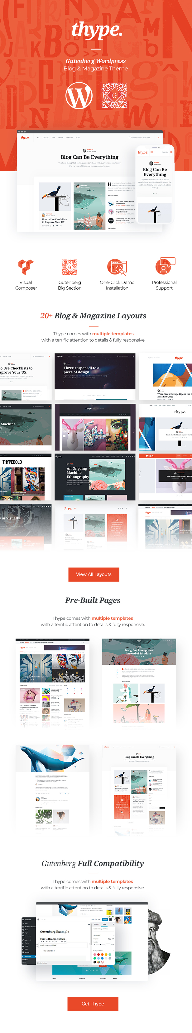 Thype | Personal Blog Theme - 2