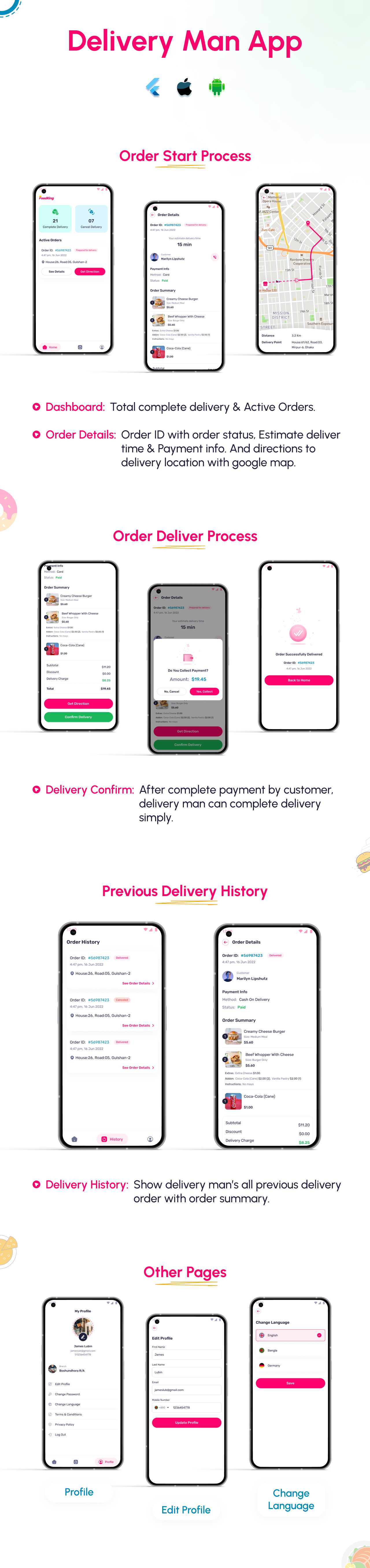 flutter delivery app