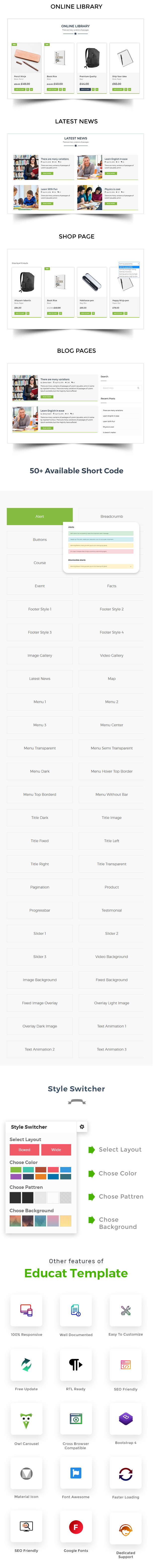 Educat –  Education HTML Template + RTL - 3