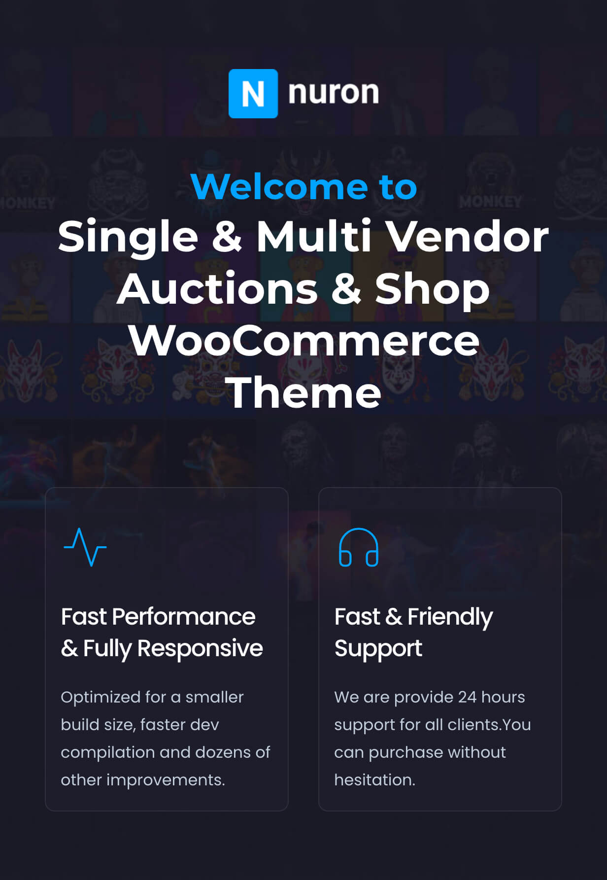 Nuron - Multi Vendor Auctions WooCommerce Theme - 5