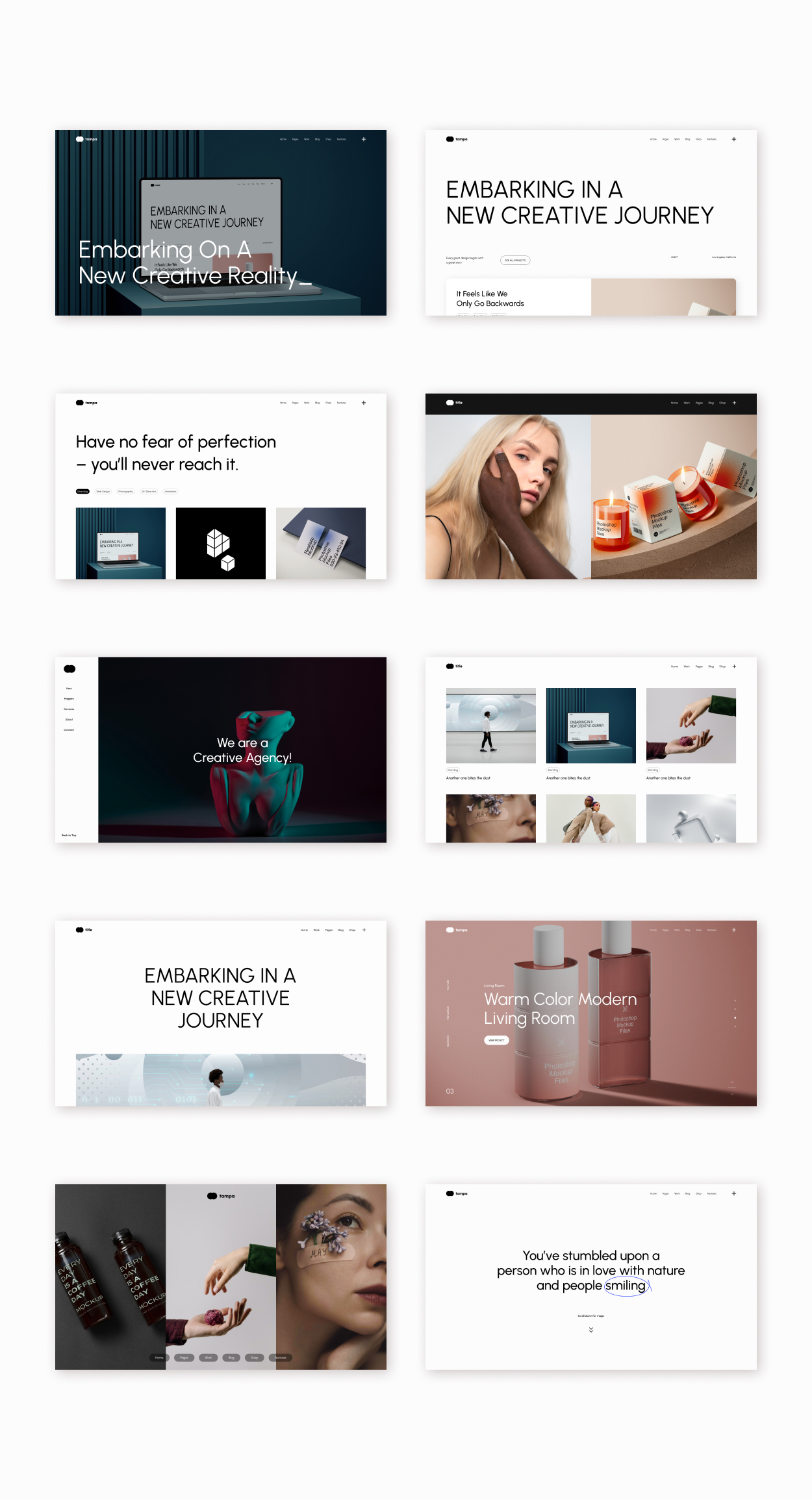 Tampa - Minimal Theme for Interior Design and Architecture