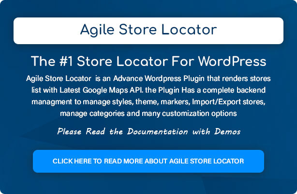 Store Locator (Google Maps) For WordPress by agilelogix