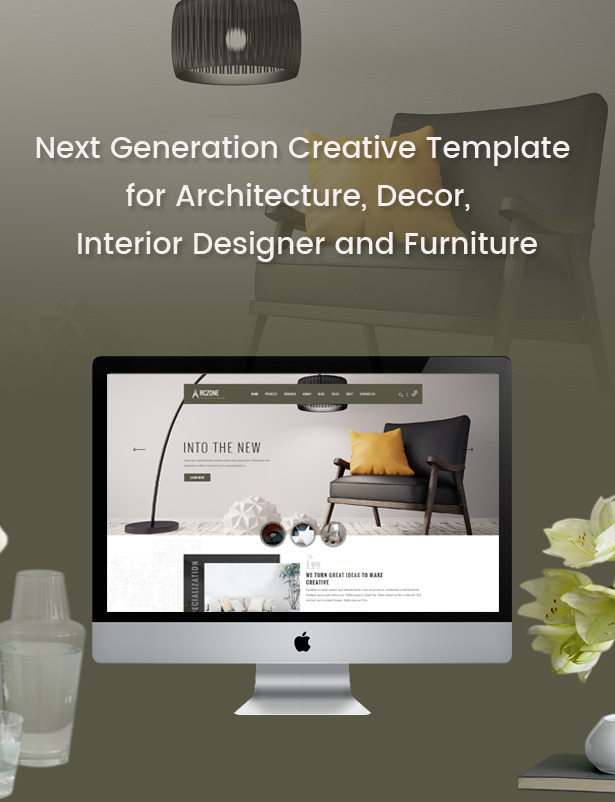 ARCZONE - Interior Design, Decor, Architecture HTML Template