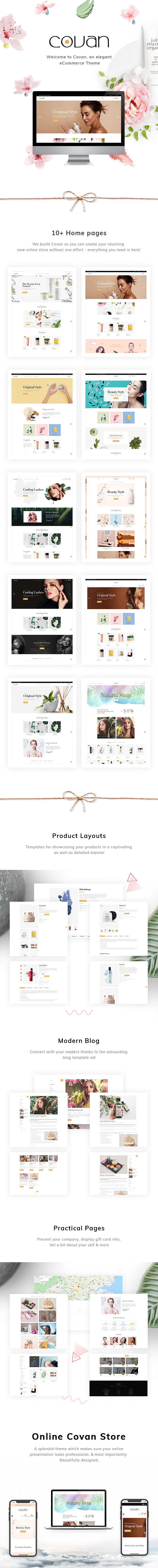 Covan – Cosmetics WooCommerce WordPress Theme - 1