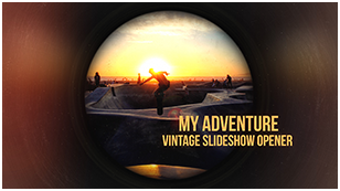 My Adventure Vintage Slideshow Opener