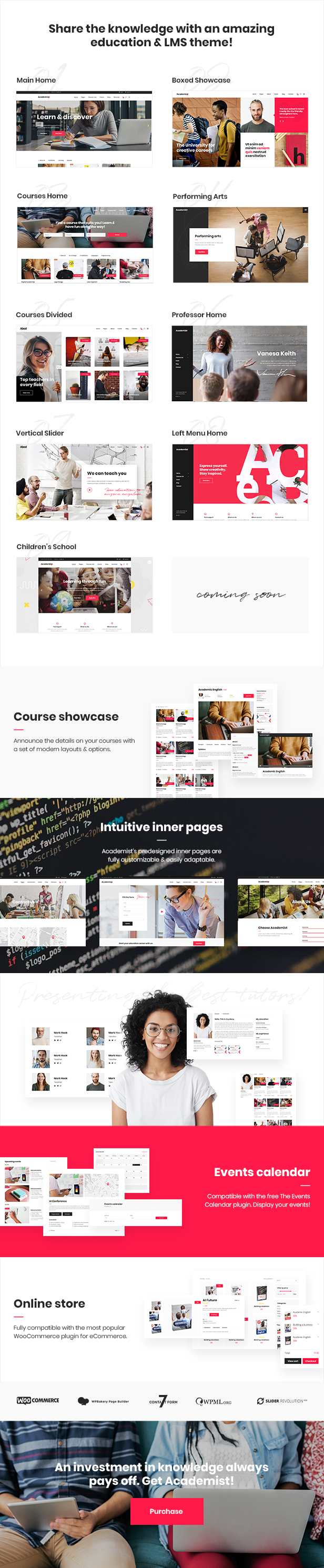 Academist - Education & Learning Management System Theme - 1