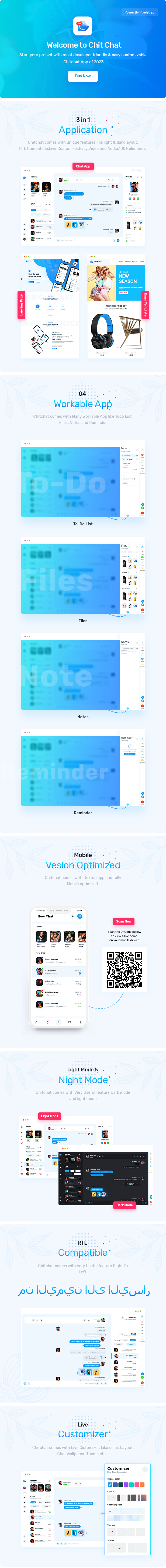 Chitchat - Perfect Chat and Discussion Reactjs Template
