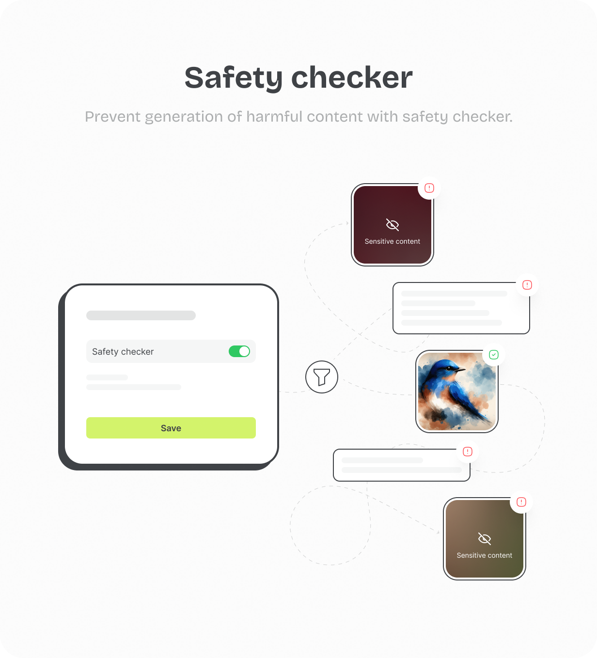 Safety checker @heyaikeedo #aikeedo