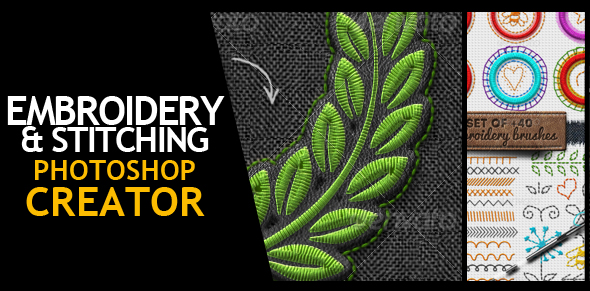 Silk Embroidery Effect Photoshop Action - 18