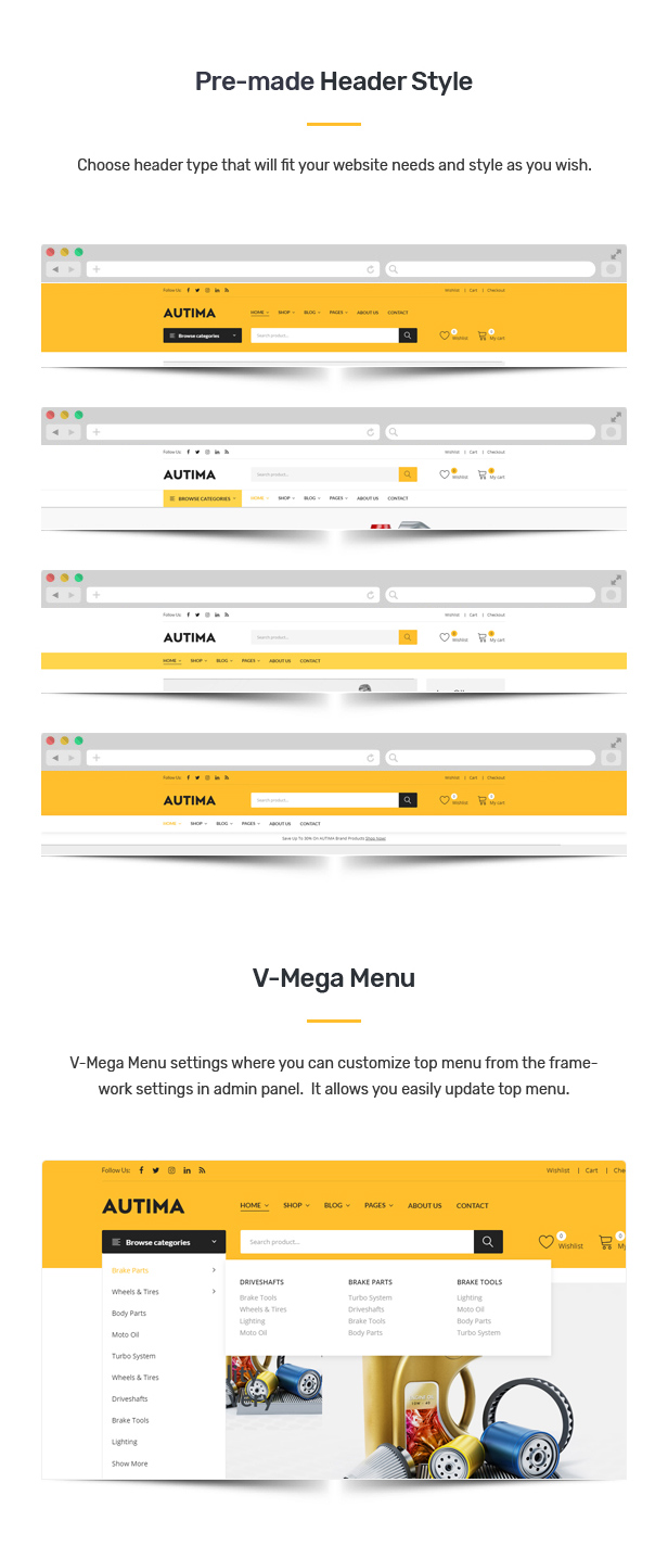 Autima - Car Accessories Theme for WooCommerce WordPress