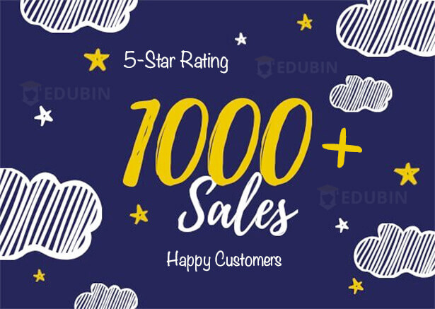 1000 sales | Edubin