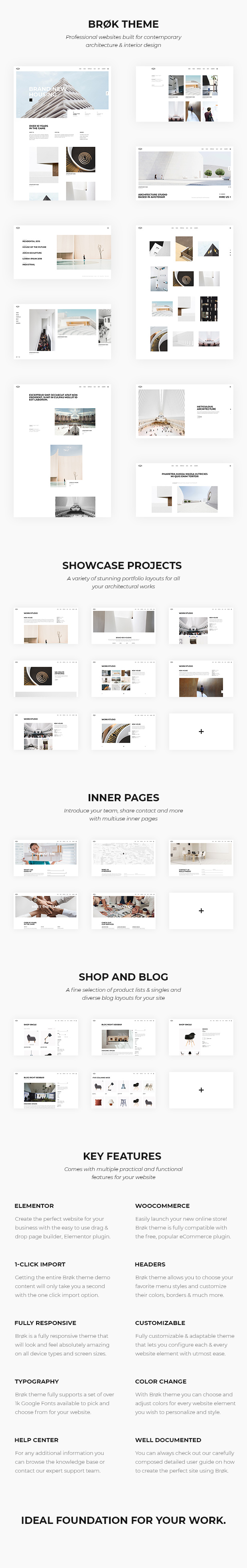 Brøk - Architecture WordPress Theme - 1
