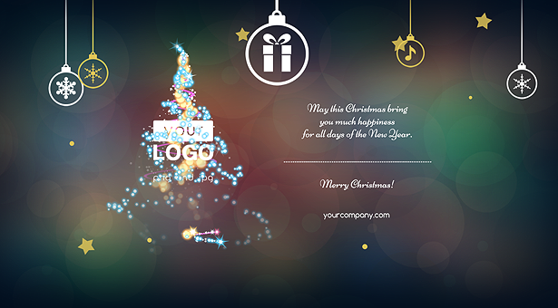 Christmas Card Magic Lights - 6