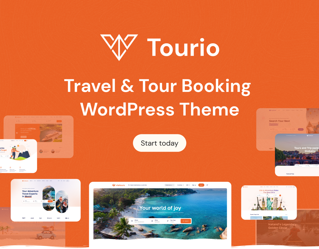 Tourio - Travel & Tour Booking WordPress Theme - 3