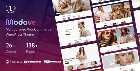 Modave - Multipurpose WooCommerce WordPress Theme