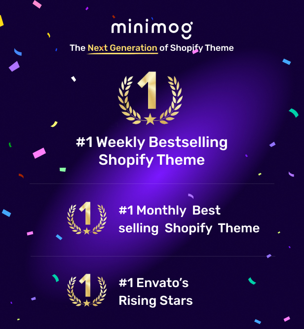 Minimog - Le thème Shopify de nouvelle génération - 2