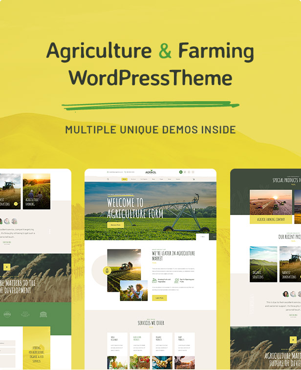 Agrikole | Responsive WordPress Theme for Agriculture & Farming - 4