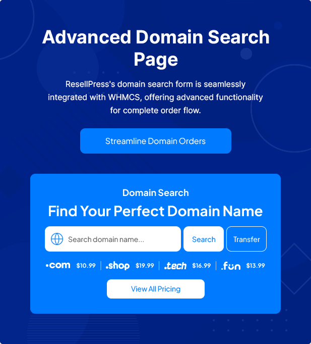 ResellPress | Web Hosting HTML & WHMCS Template - 8