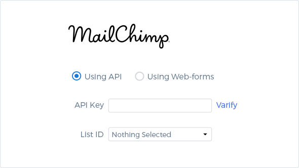 Intégration avancée de Mailchimp avec ARForms - 2