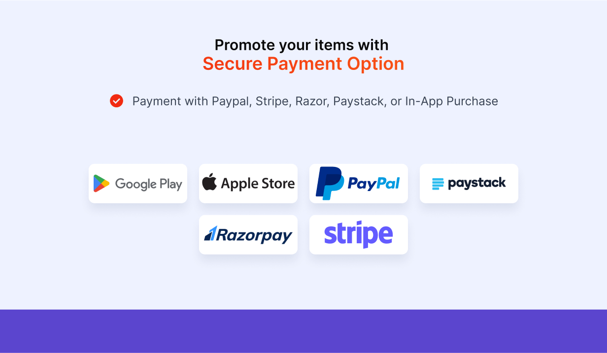 payment options