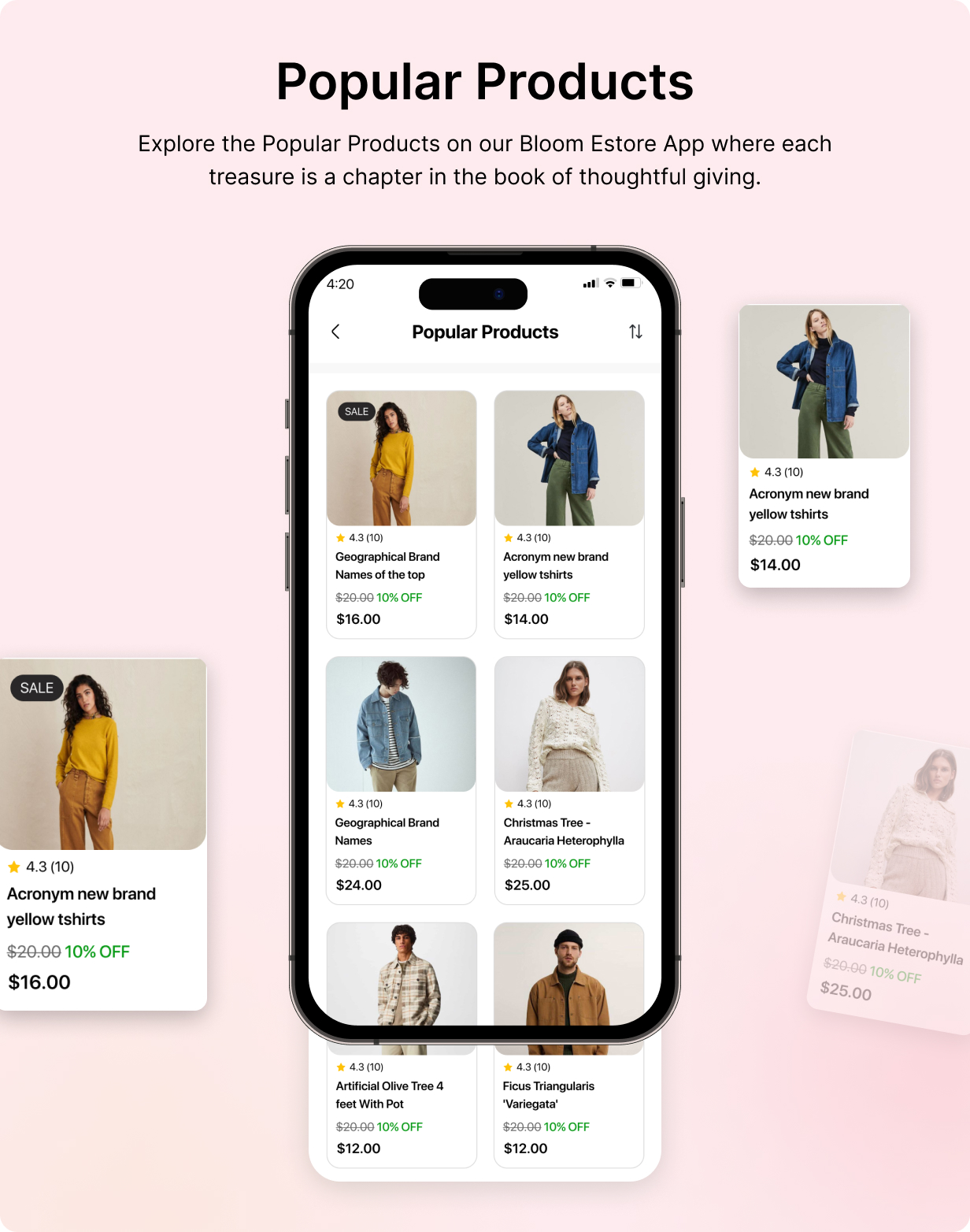 Bloom Store App - E-commerce Store app in Flutter 3.x (Android, iOS) with WooCommerce Full App - 9