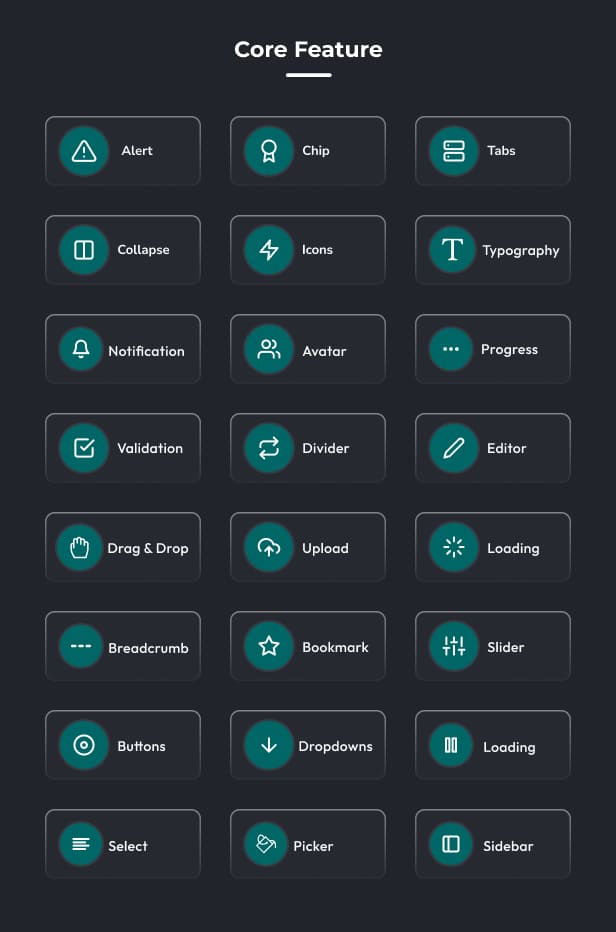 riho Admin Dashboard theme