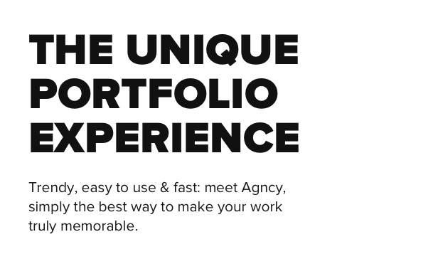 Agncy - Creative & Modern Portfolio WordPress Theme - 3
